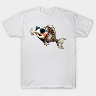 Smoking fish T-Shirt
